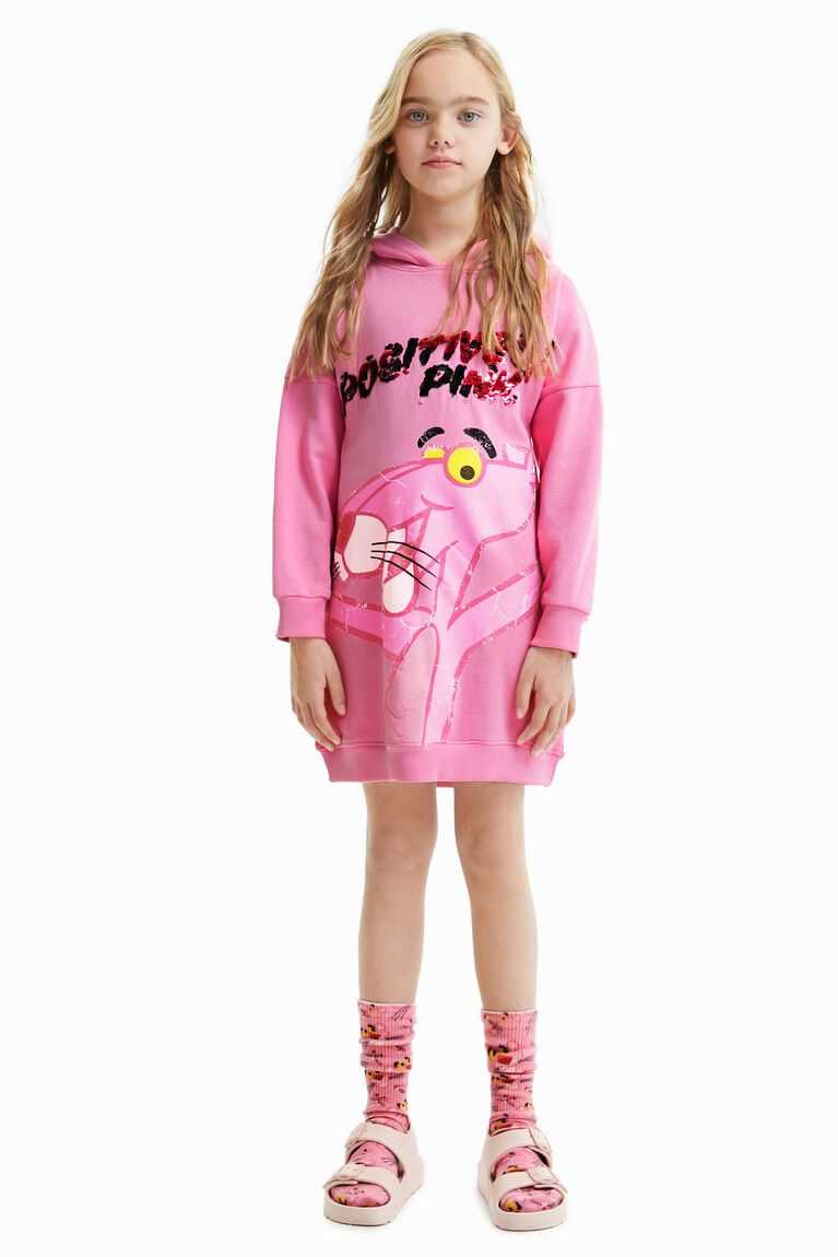 Vestido Desigual Pink Panther sweater Niña | PMQ958037