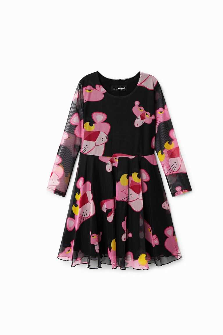 Vestido Desigual Tulle Pink Panther Niña | UGF924150